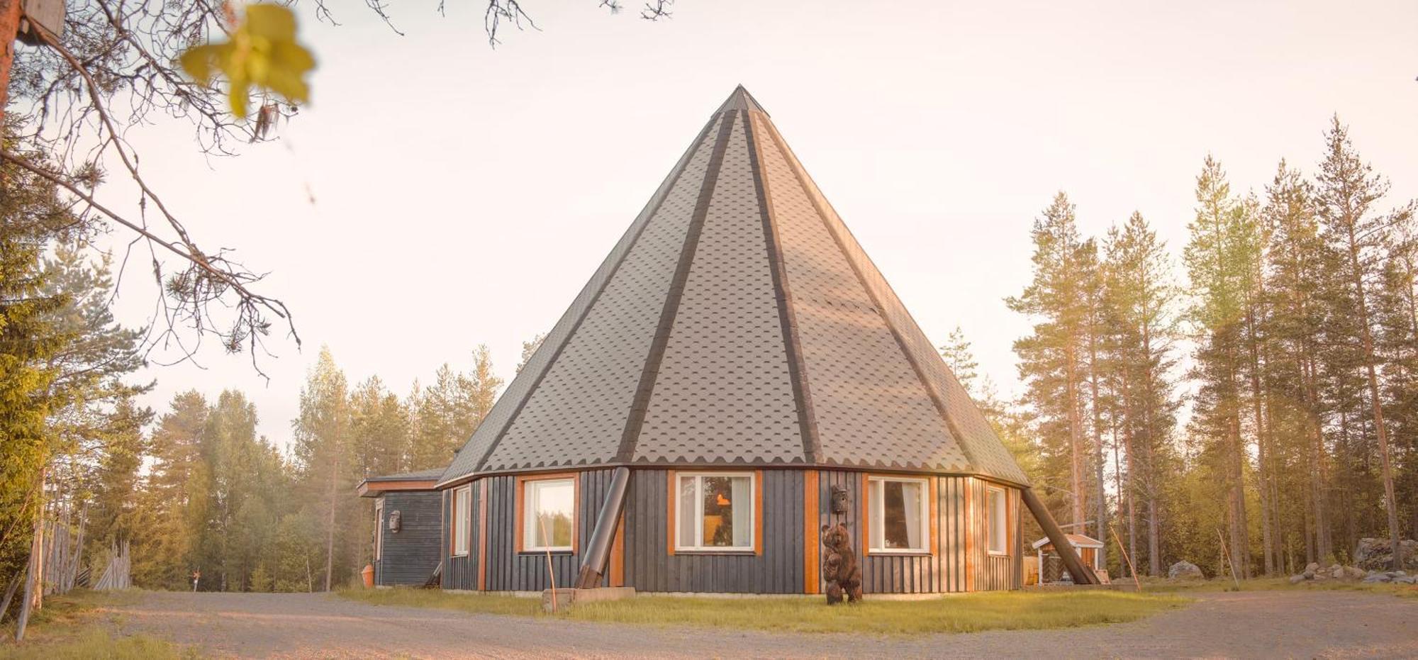 Langforsen Glamping & Lapland Experience Hotel Lapptrask Bagian luar foto