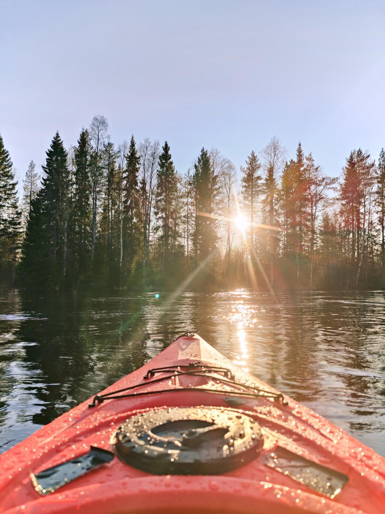Langforsen Glamping & Lapland Experience Hotel Lapptrask Bagian luar foto