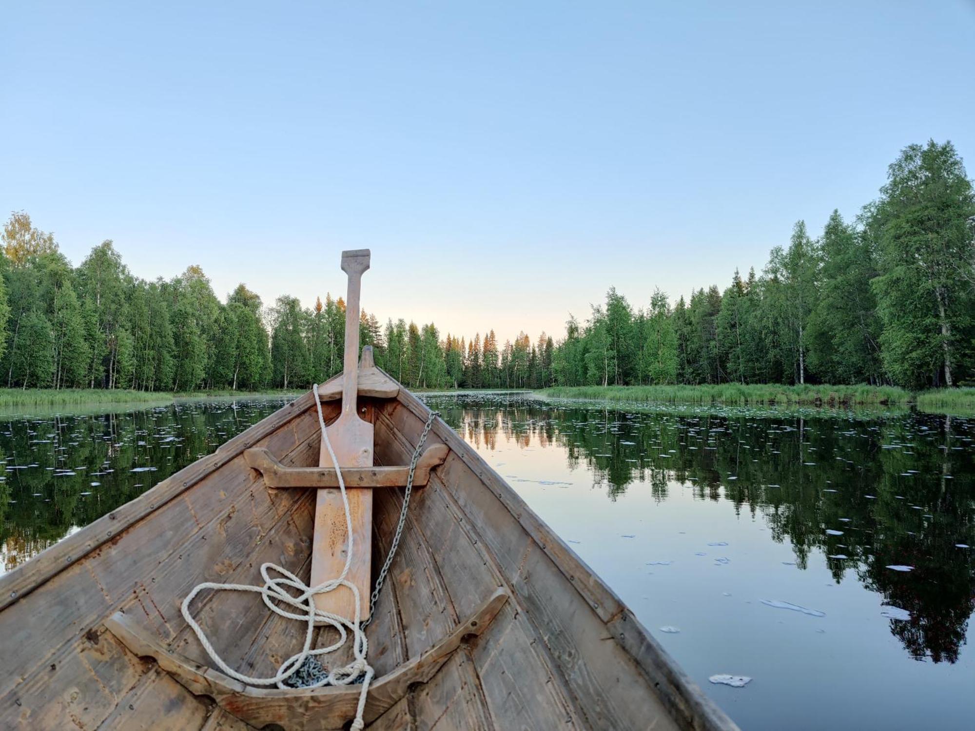 Langforsen Glamping & Lapland Experience Hotel Lapptrask Bagian luar foto
